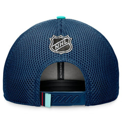 Seattle Kraken Fanatics 2024 NHL Draft On Stage Trucker Adjustable Hat - Deep Sea Blue | Fanatics near me