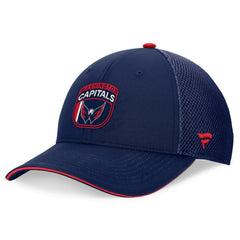 Washington Capitals Fanatics 2024 NHL Draft On Stage Trucker Adjustable Hat - Navy | Fanatics Lifestyle