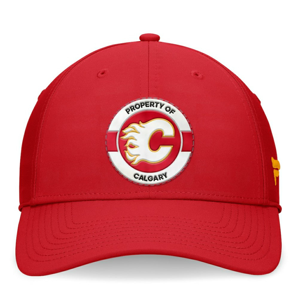Calgary Flames Fanatics Authentic Pro Training Camp Flex Hat - Red | Fanatics sale