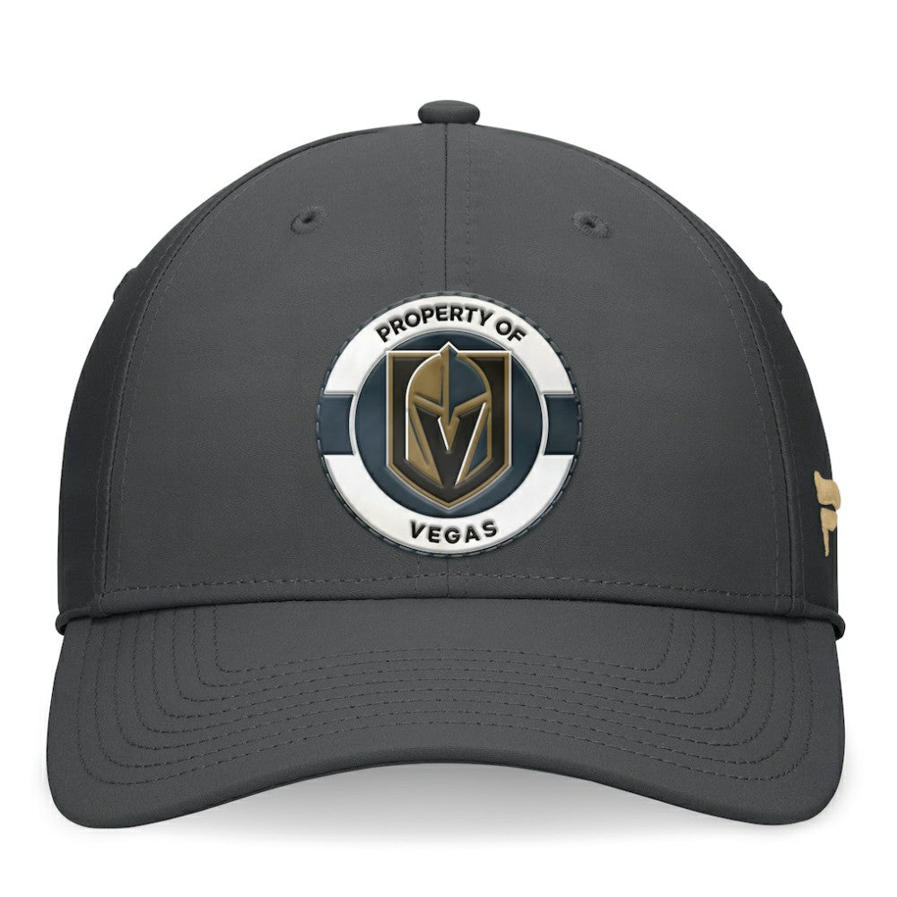 Vegas Golden Knights Fanatics Authentic Pro Training Camp Flex Hat - Charcoal | Fanatics Lifestyle