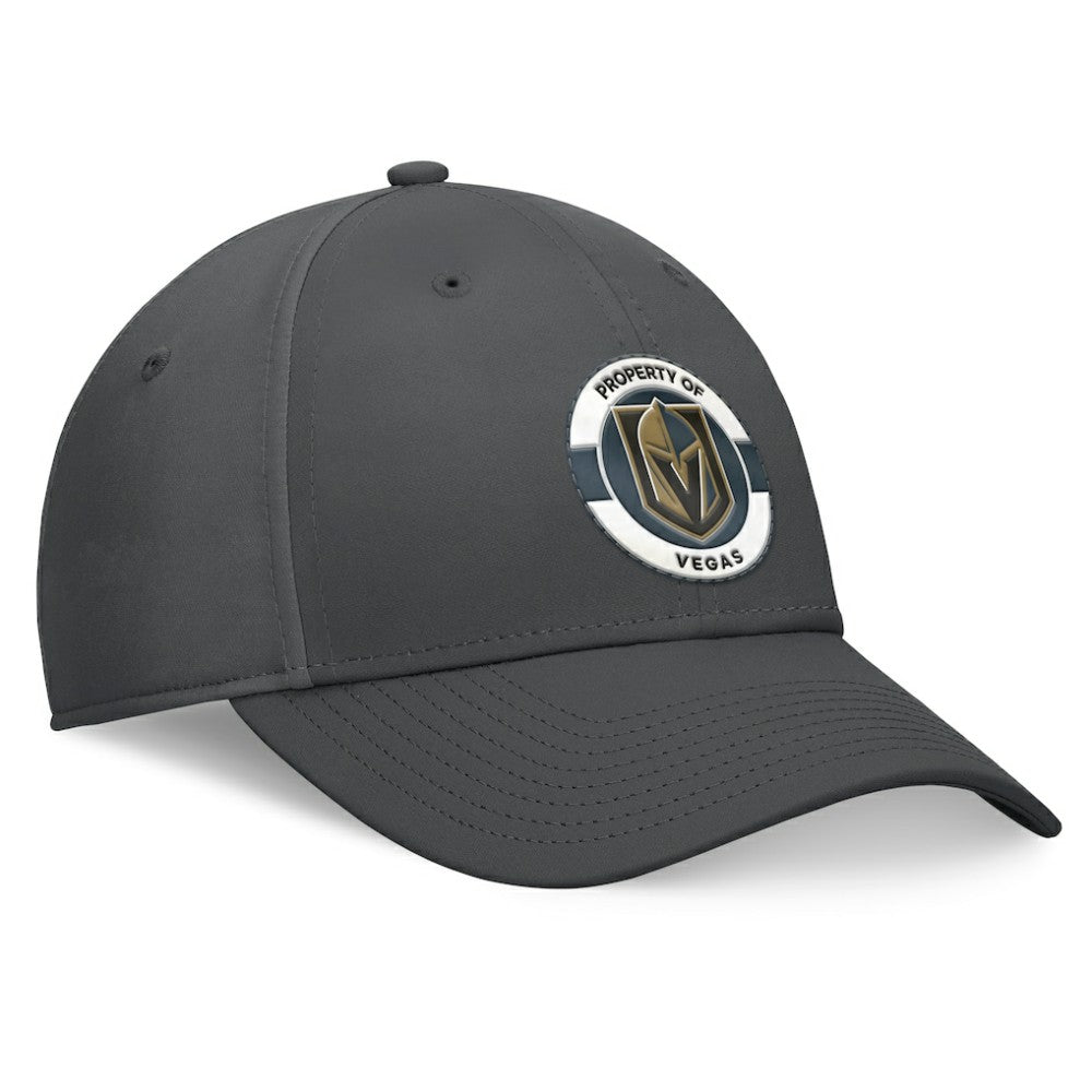 Vegas Golden Knights Fanatics Authentic Pro Training Camp Flex Hat - Charcoal | Fanatics Lifestyle