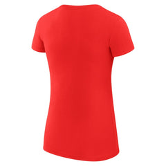 Calgary Flames G-III 4Her by Carl Banks Women's Super-Slim Fit Lightweight Filigree Logo T-Shirt – Red | NHL Lifestyle
