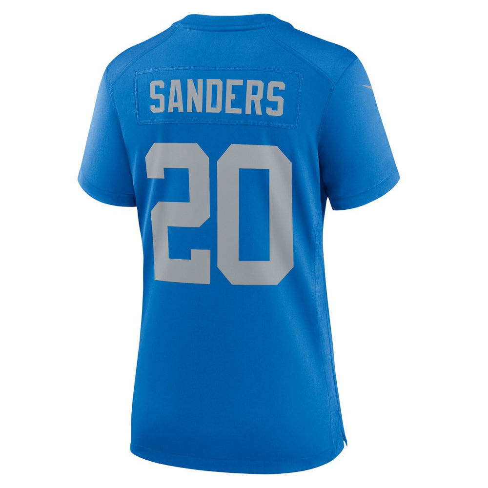 Barry Sanders Detroit Lions Women's Alternate Game Jersey - Blue - Nike