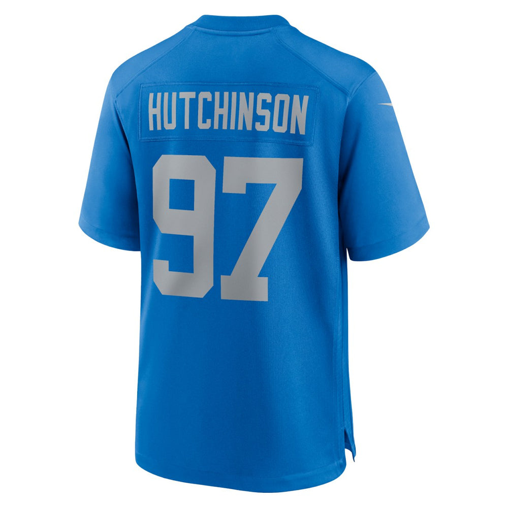 Aidan Hutchinson Detroit Lions Alternate Game Jersey - Blue - Nike