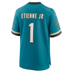 Travis Etienne Jr Jacksonville Jaguars Prowler Throwback Player Game Jersey - Teal - Nike