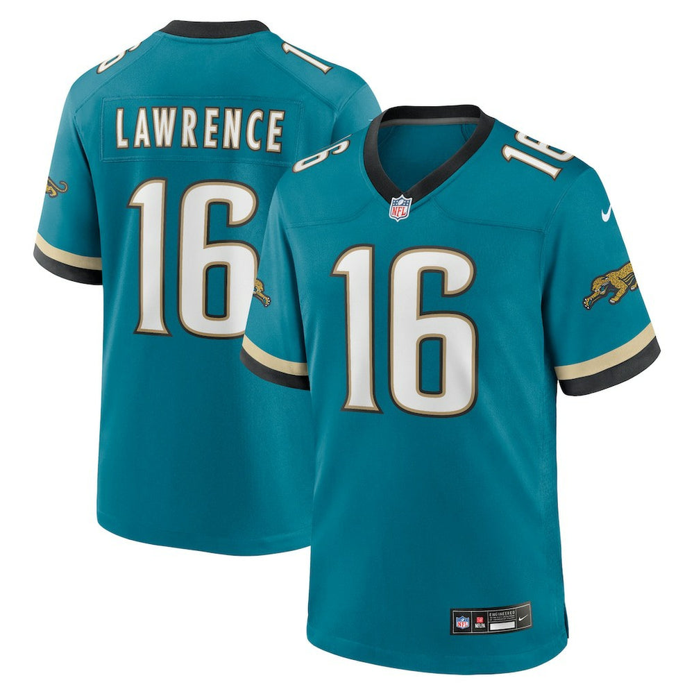 Trevor Lawrence Jacksonville Jaguars Prowler Throwback Player Game Jersey - Teal - Nike