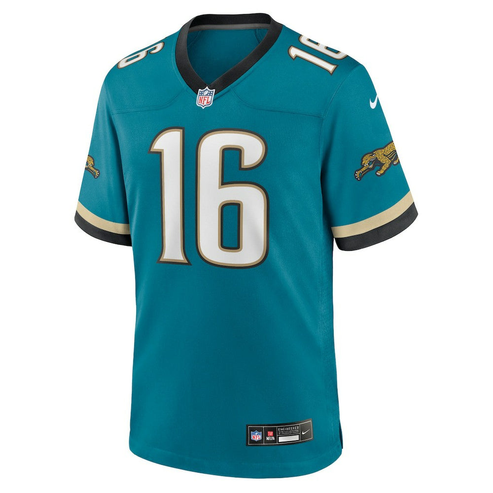 Trevor Lawrence Jacksonville Jaguars Prowler Throwback Player Game Jersey - Teal - Nike