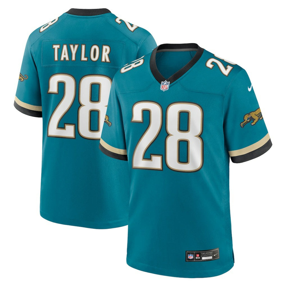 Fred Taylor Jacksonville Jaguars Prowler Throwback Retired Player Game Jersey - Teal - Nike