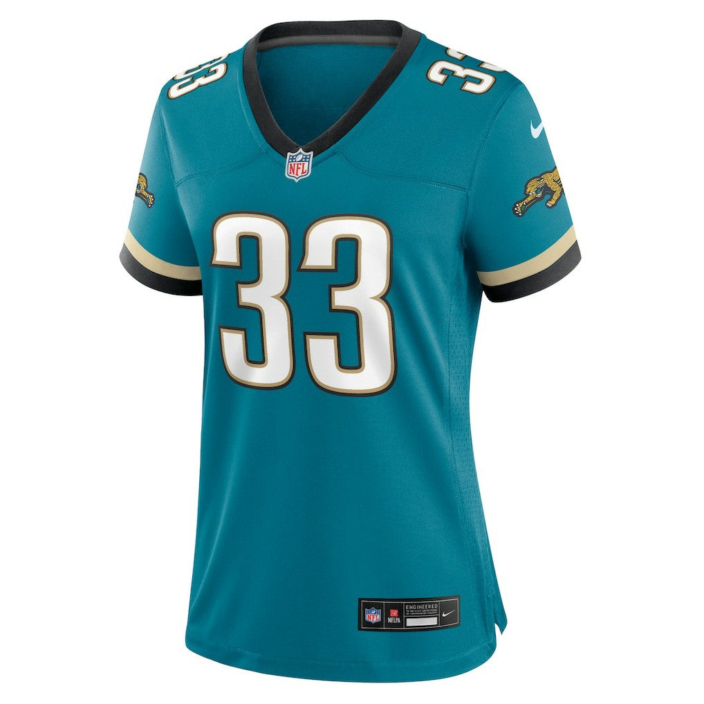 Devin Lloyd Jacksonville Jaguars Women's Prowler Throwback Game Jersey - Teal - Nike