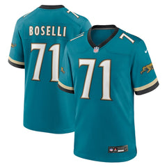 Tony Boselli Jacksonville Jaguars Prowler Throwback Retired Player Game Jersey - Teal - Nike