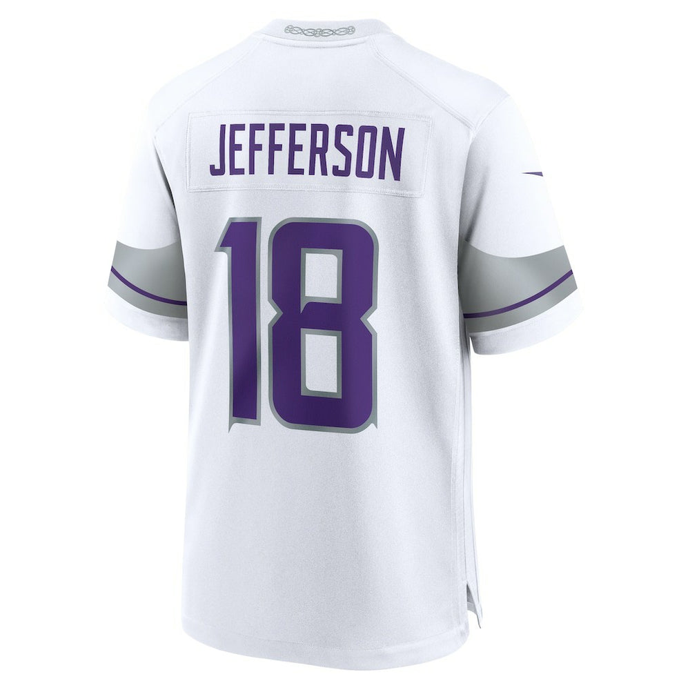 Justin Jefferson Minnesota Vikings Alternate Game Player Jersey - White - Nike