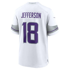 Justin Jefferson Minnesota Vikings Alternate Game Player Jersey - White - Nike