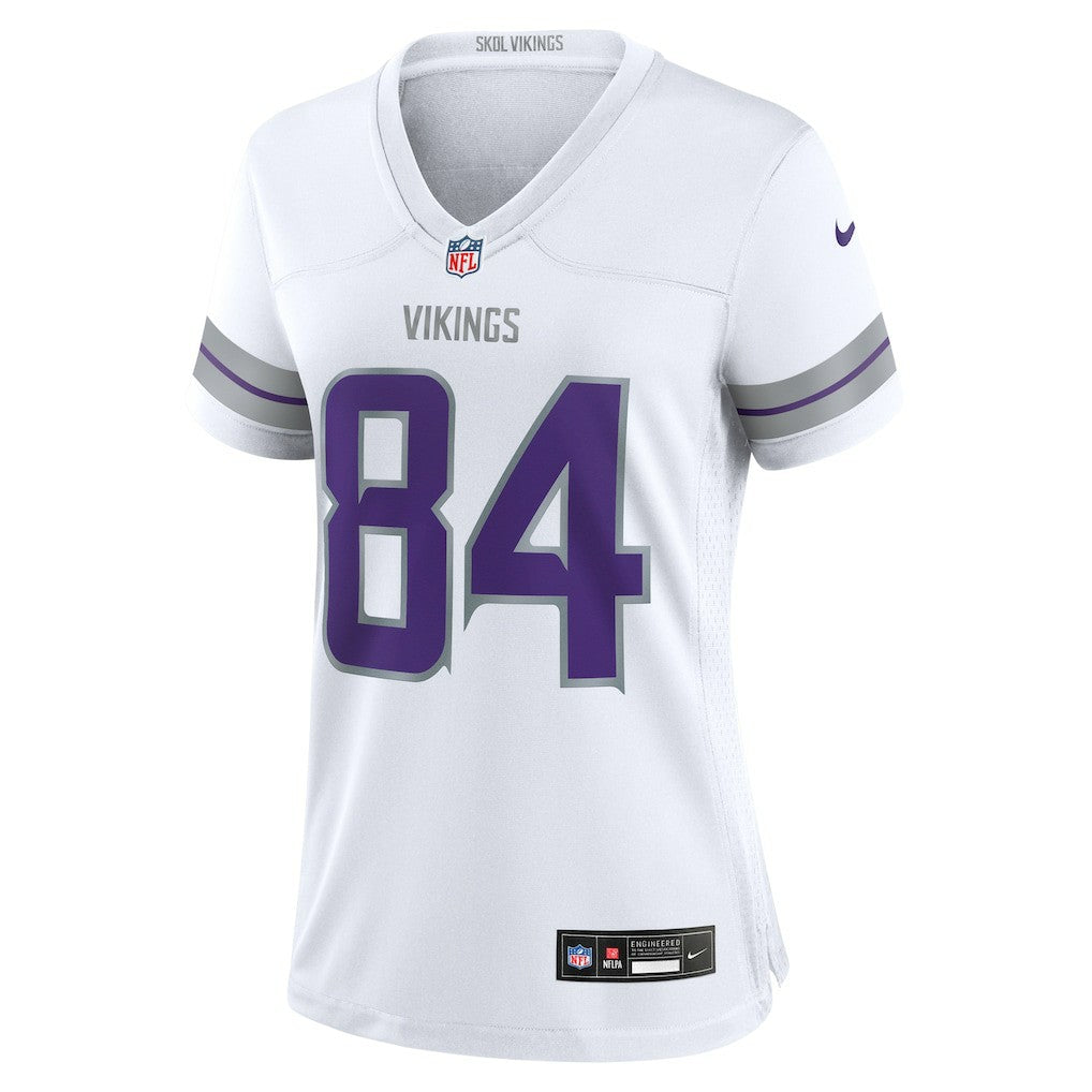 Randy Moss Minnesota Vikings Women's Alternate Retired Player Game Jersey - White - Nike