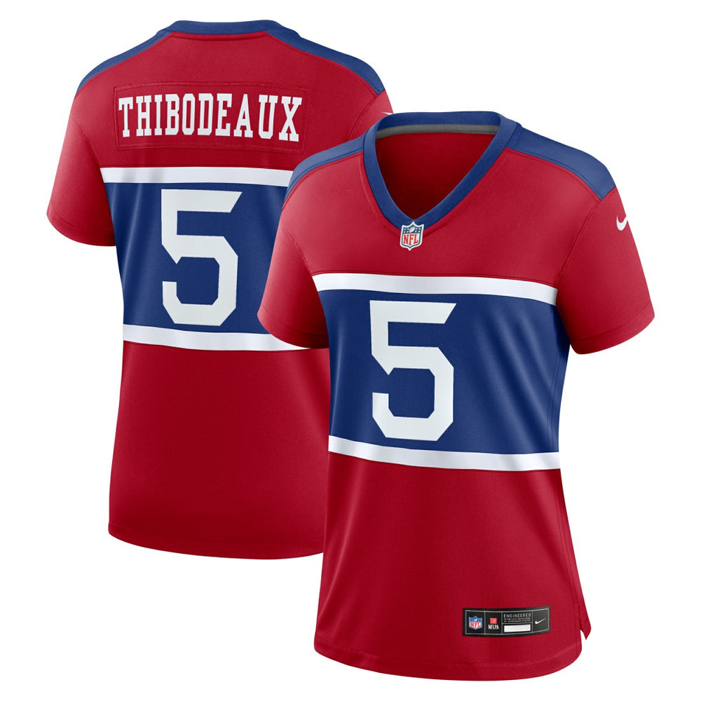 Kayvon Thibodeaux New York Giants Women's Alternate Player Game Jersey - Century Red - Nike