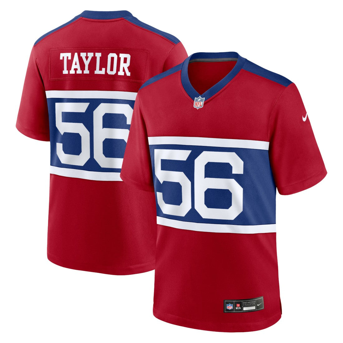 Lawrence Taylor New York Giants Alternate Retired Player Game Jersey - Century Red - Nike