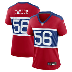 Lawrence Taylor New York Giants Women's Alternate Retired Player Game Jersey - Century Red - Nike