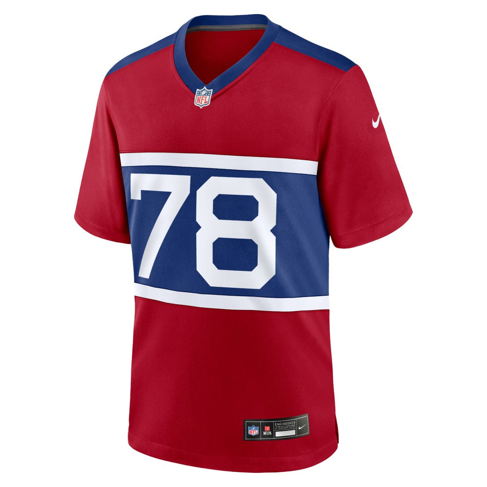 Andrew Thomas New York Giants Alternate Player Game Jersey - Century Red - Nike
