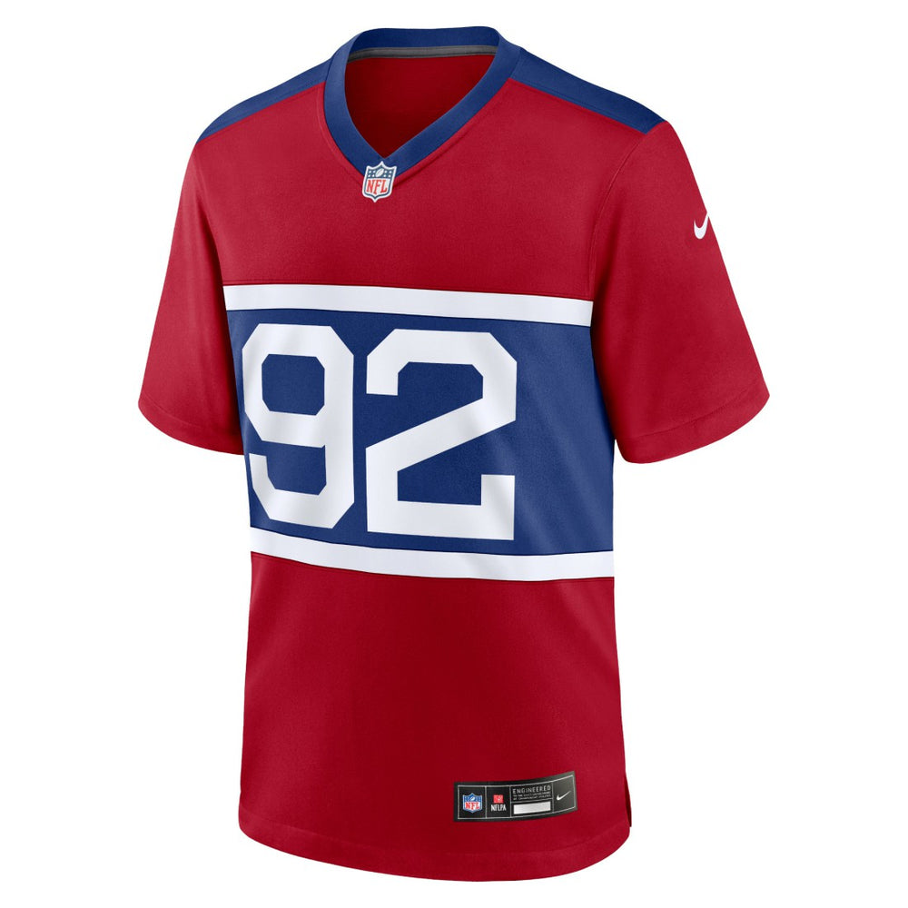 Michael Strahan New York Giants Alternate Retired Player Game Jersey - Century Red - Nike