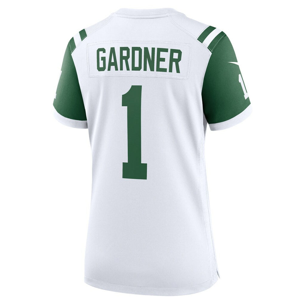 Ahmad Sauce Gardner New York Jets Women's Classic Alternate Game Jersey - White - Nike