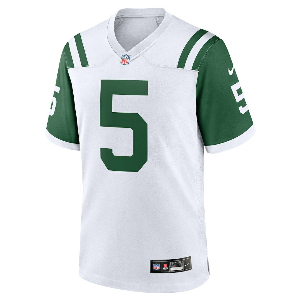 Garrett Wilson New York Jets Classic Alternate Game Jersey - White - Nike