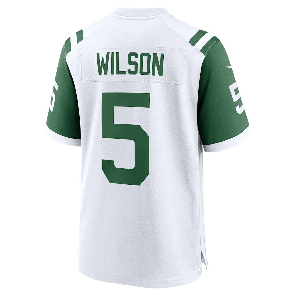 Garrett Wilson New York Jets Classic Alternate Game Jersey - White - Nike