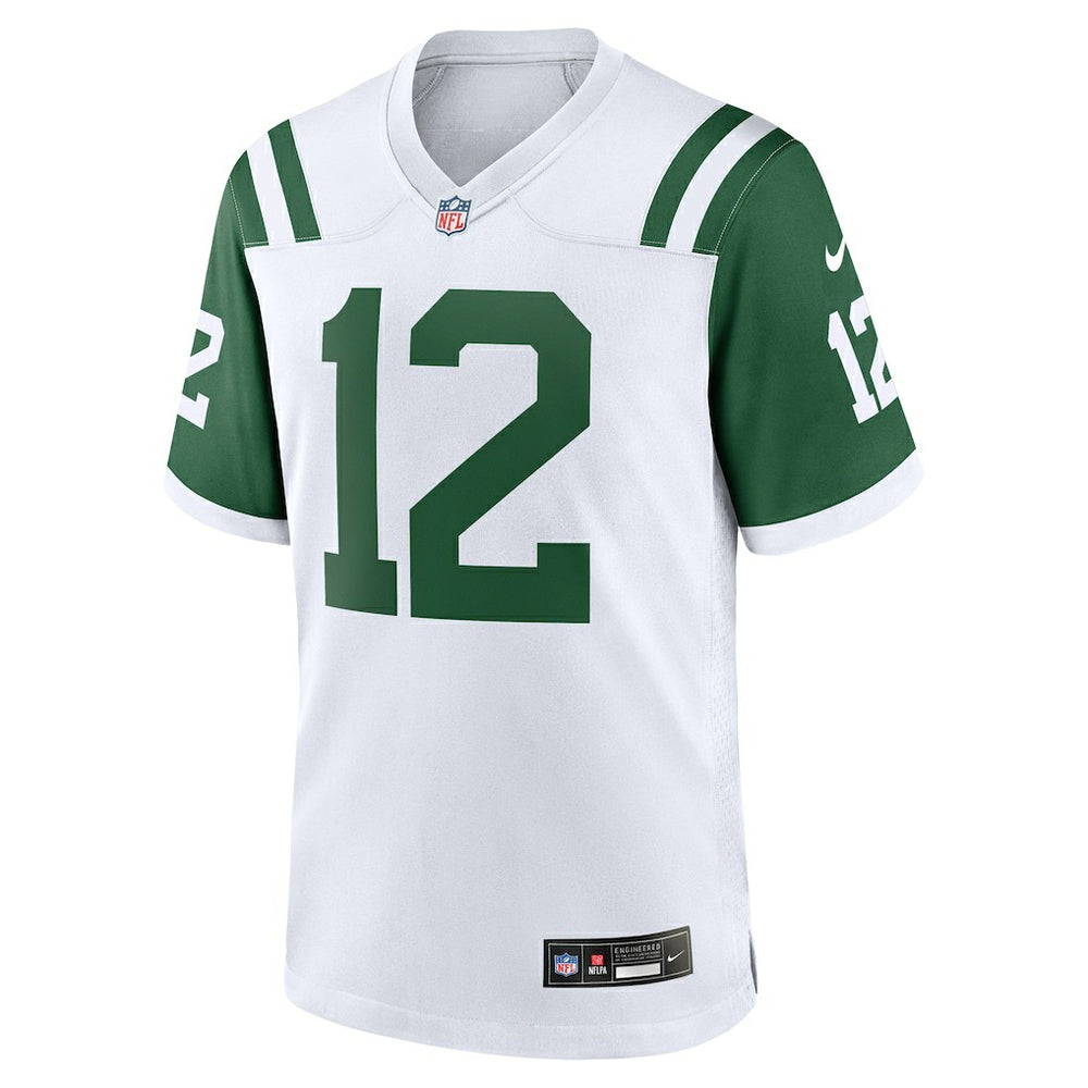 Joe Namath New York Jets Classic Alternate Retired Player Game Jersey - White - Nike