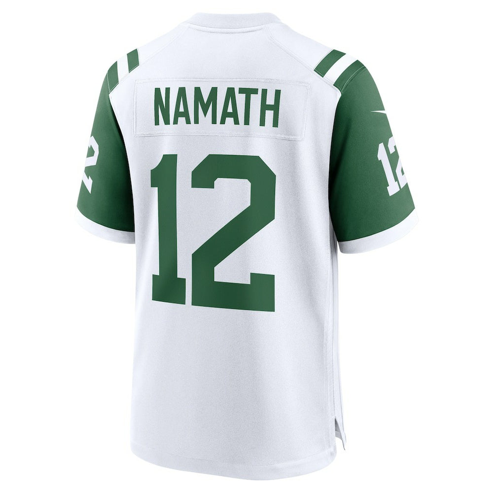 Joe Namath New York Jets Classic Alternate Retired Player Game Jersey - White - Nike