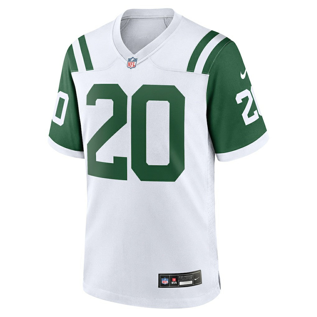 Breece Hall New York Jets Classic Alternate Game Jersey - White - Nike