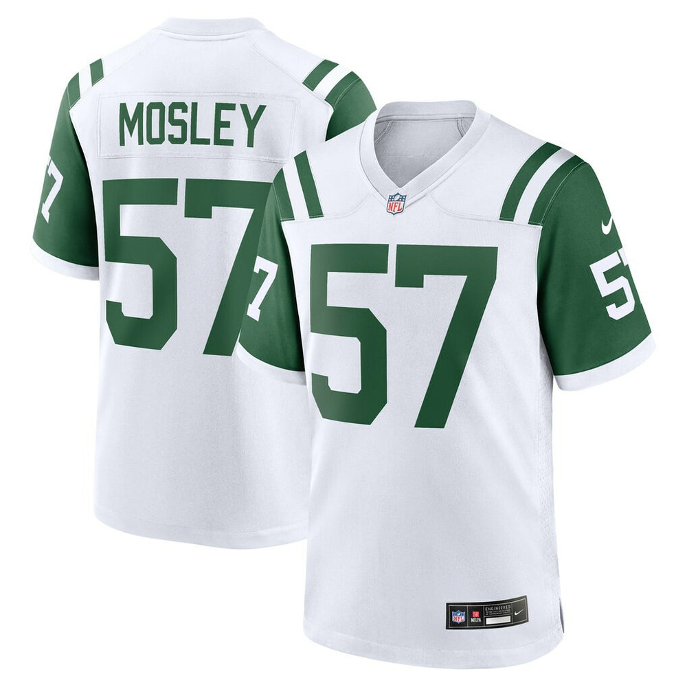 C.J. Mosley New York Jets Classic Alternate Game Jersey - White - Nike