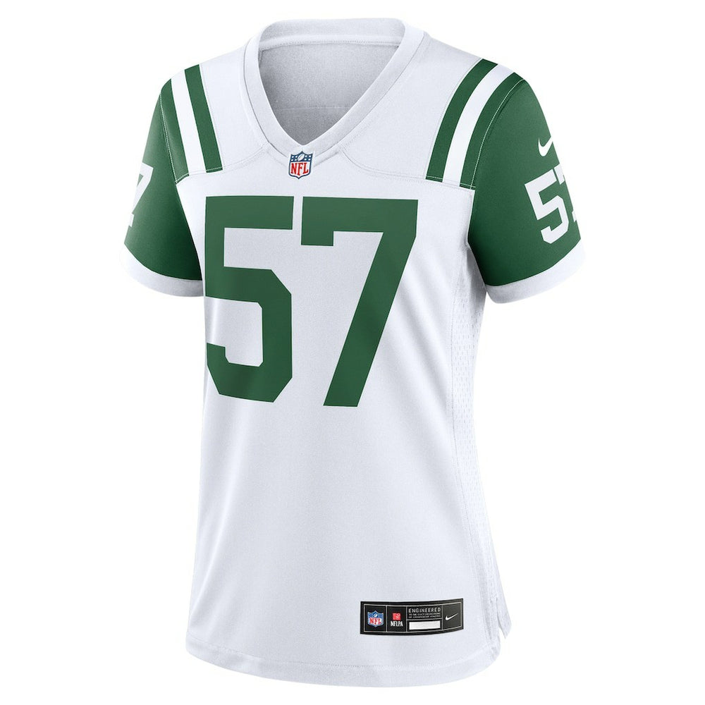 C.J. Mosley New York Jets Women's Classic Alternate Game Jersey - White - Nike