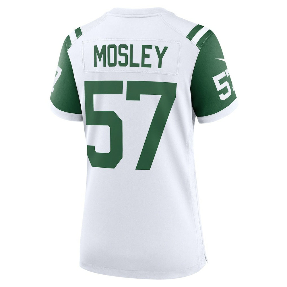 C.J. Mosley New York Jets Women's Classic Alternate Game Jersey - White - Nike