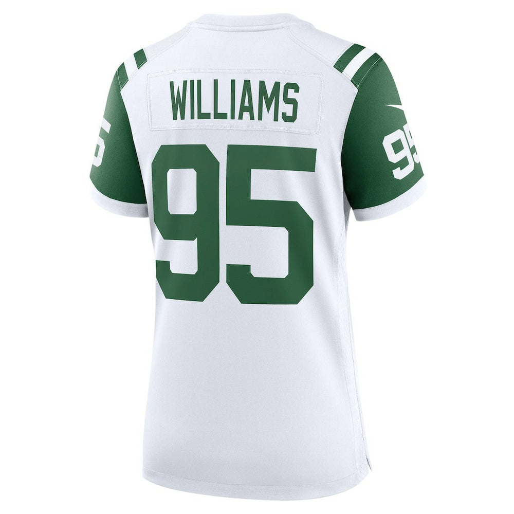 Quinnen Williams New York Jets Women's Classic Alternate Game Jersey - White - Nike