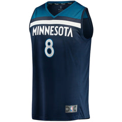 Fanatics Josh Minott Minnesota Timberwolves Fast Break Player Jersey Icon Edition Navy