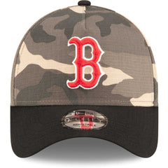 Boston Red Sox New Era Camo Crown A-Frame 9FORTY Adjustable Hat for sale