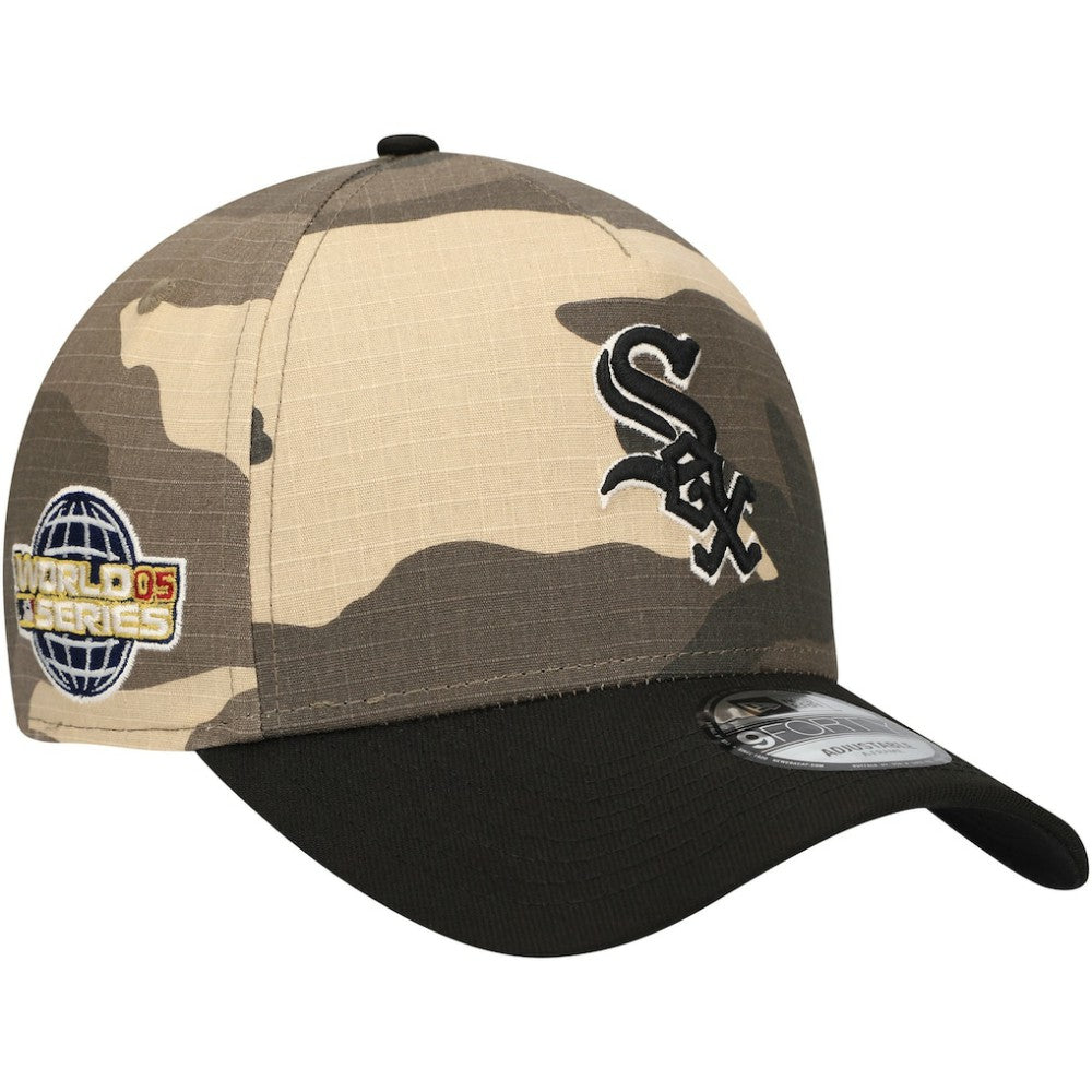 Chicago White Sox New Era Camo Crown A-Frame 9FORTY Adjustable Hat for sale
