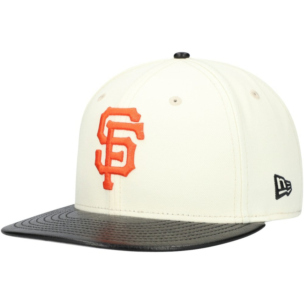 San Francisco Giants New Era Game Night Leather Visor 59FIFTY Fitted Hat Near Me