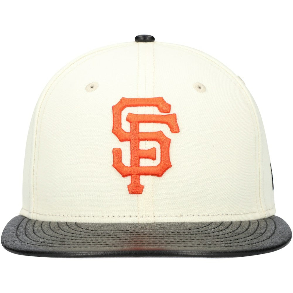 San Francisco Giants New Era Game Night Leather Visor 59FIFTY Fitted Hat Near Me