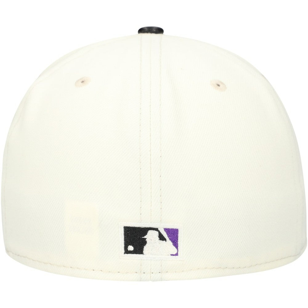 Tampa Bay Rays New Era Game Night Leather Visor 59FIFTY Fitted Hat Sale
