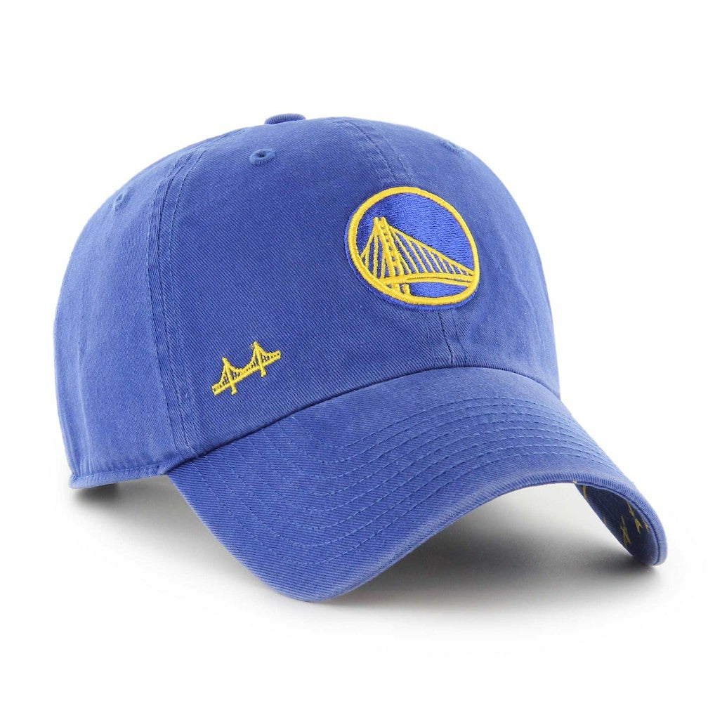 47 brand Golden State Warriors '47 Women's Confetti Undervisor Clean Up Adjustable Hat Royal