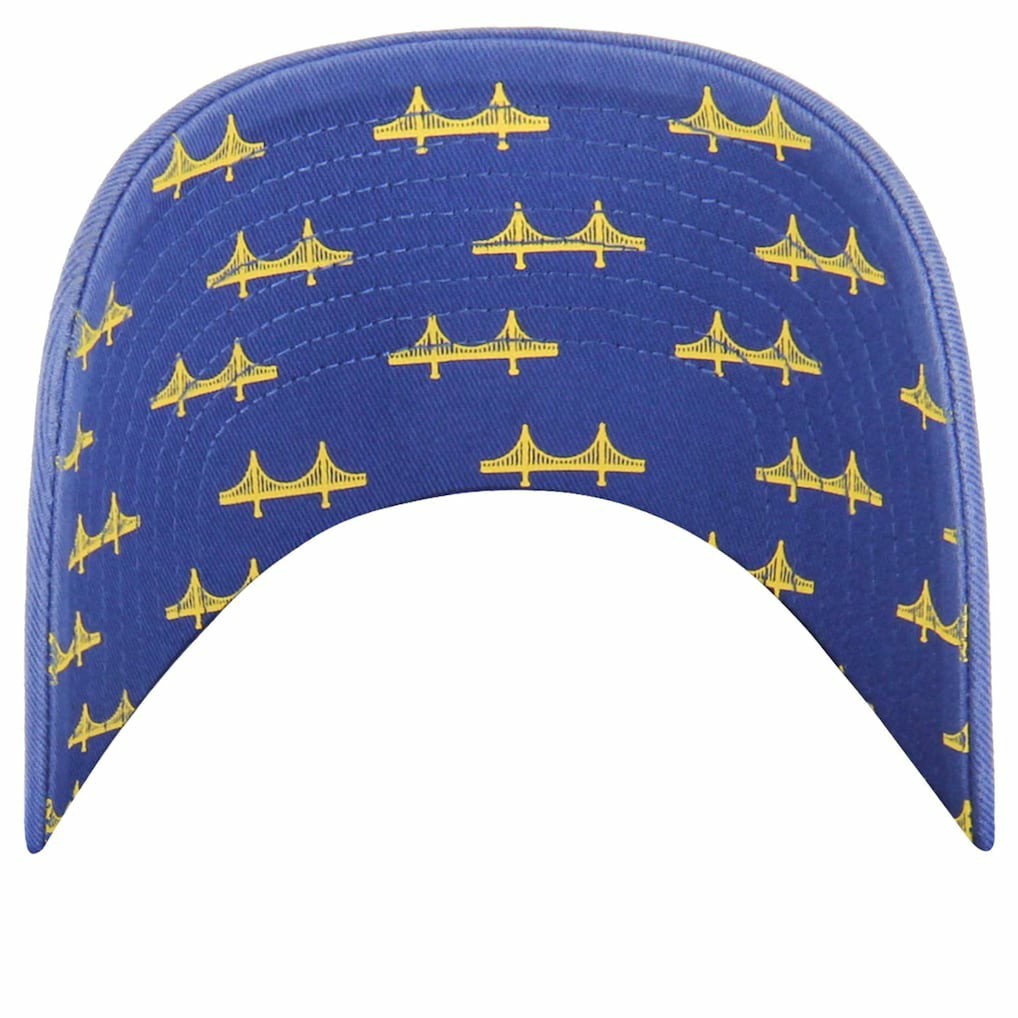 47 brand Golden State Warriors '47 Women's Confetti Undervisor Clean Up Adjustable Hat Royal