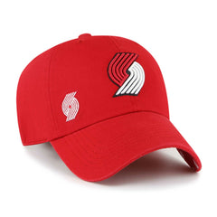 47 brand Portland Trail Blazers '47 Women's Confetti Undervisor Clean Up Adjustable Hat Red