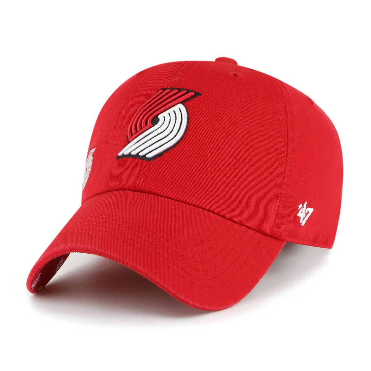 47 brand Portland Trail Blazers '47 Women's Confetti Undervisor Clean Up Adjustable Hat Red