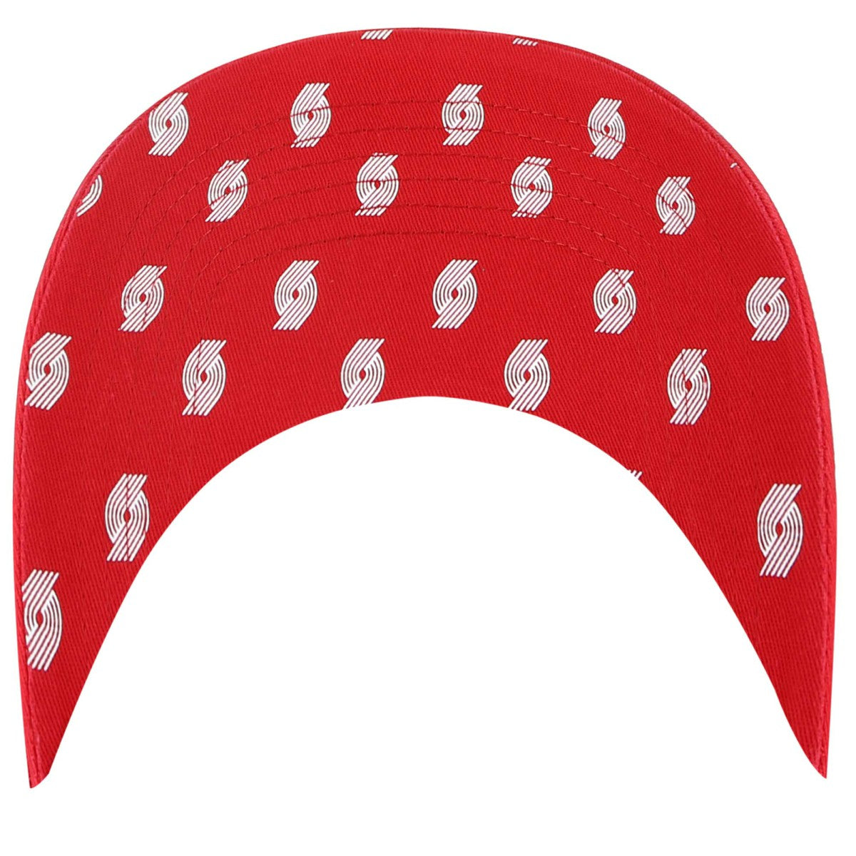47 brand Portland Trail Blazers '47 Women's Confetti Undervisor Clean Up Adjustable Hat Red