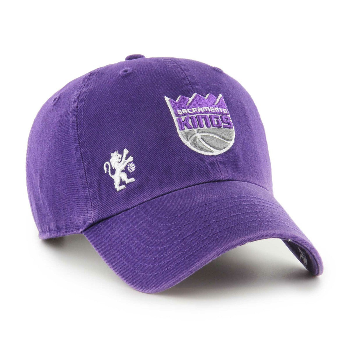 47 brand Sacramento Kings '47 Women's Confetti Undervisor Clean Up Adjustable Hat Purple