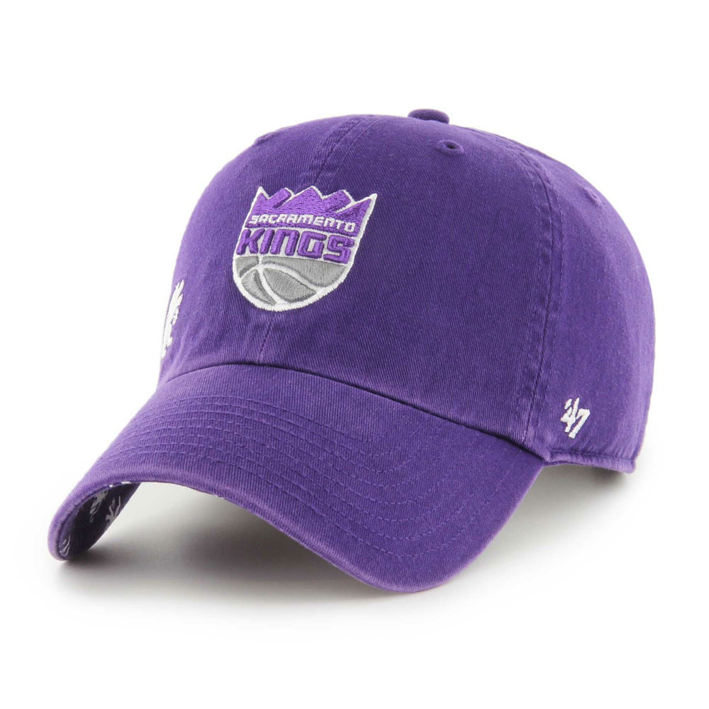 47 brand Sacramento Kings '47 Women's Confetti Undervisor Clean Up Adjustable Hat Purple