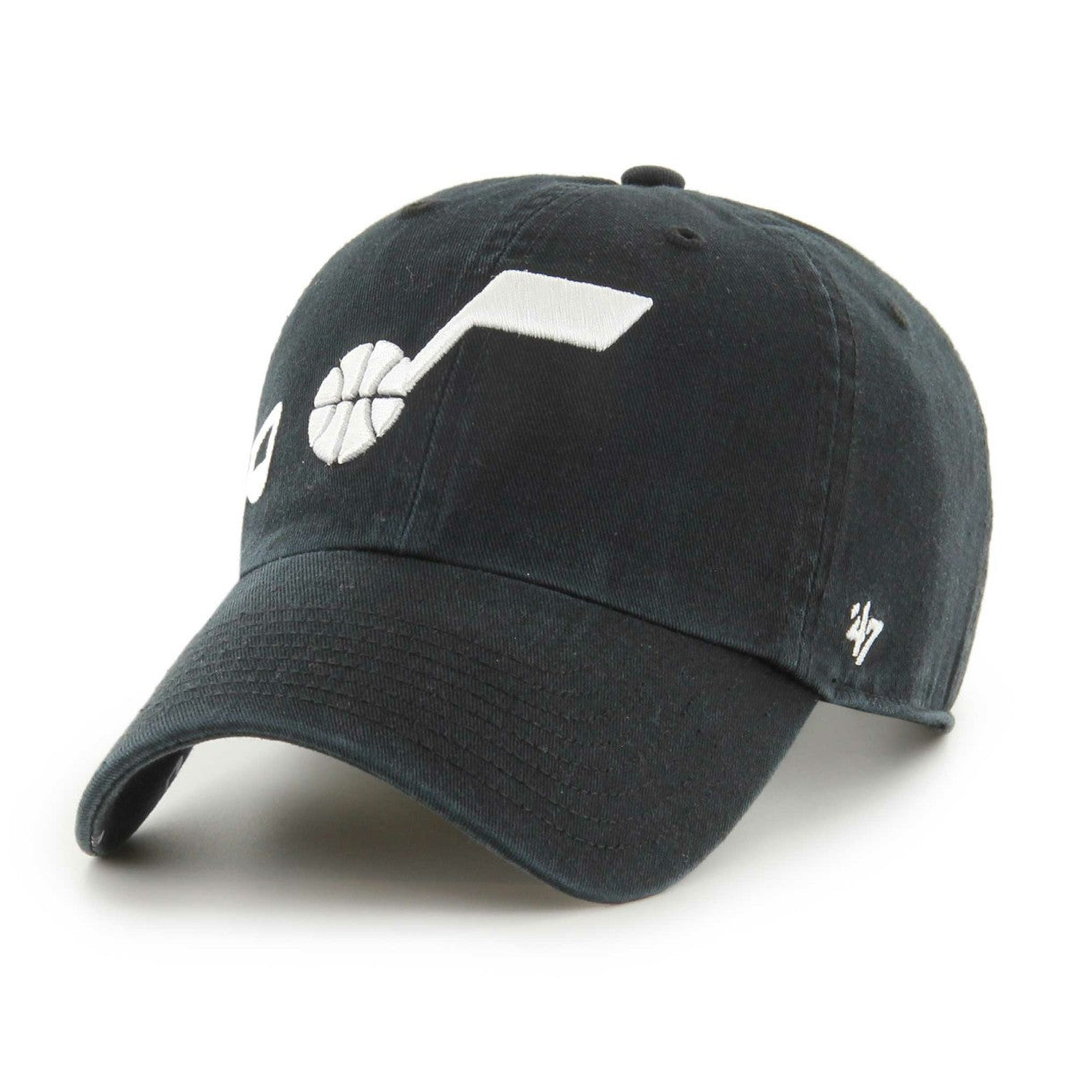 47 brand Utah Jazz '47 Women's Confetti Undervisor Clean Up Adjustable Hat Black