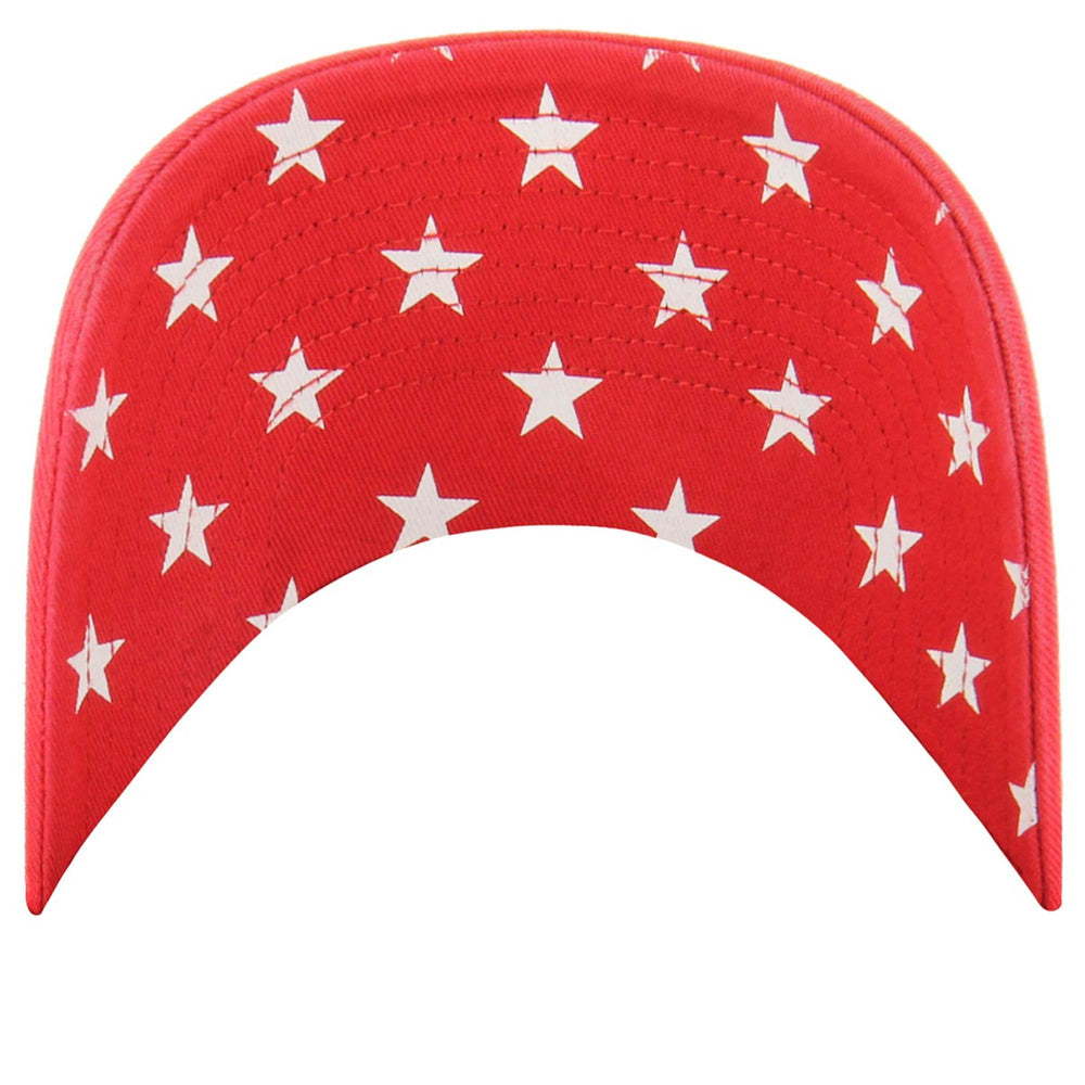 47 brand Washington Wizards '47 Women's Confetti Undervisor Clean Up Adjustable Hat Red