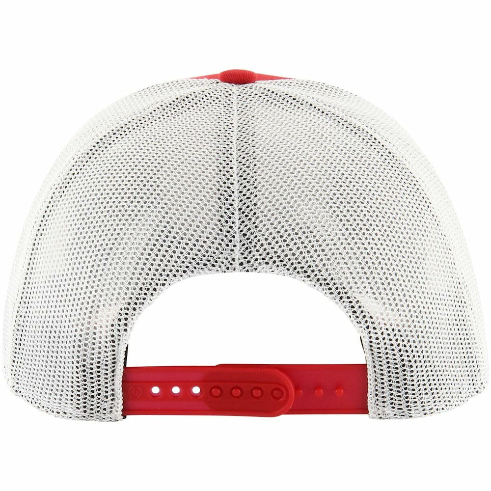 47 brand Chicago Bulls '47 Semi Patch Trucker Adjustable Hat Red