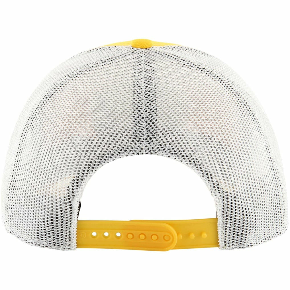 47 brand Golden State Warriors '47 Semi Patch Trucker Adjustable Hat Gold