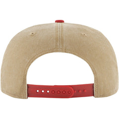 47 brand Chicago Bulls '47 Chilmark Captain Snapback Khaki/Red